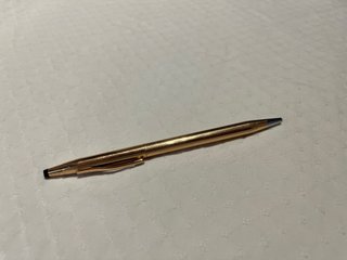 Bolígrafo Cross Chapado Oro 12k