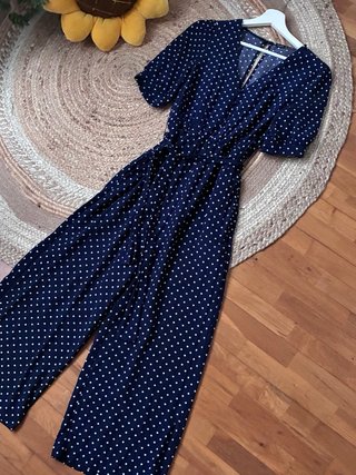 Mono azul lunares