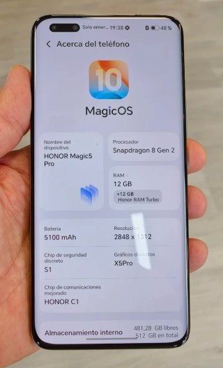 Honor Magic 5 Pro 512GB 12GBRAM   POCO USO