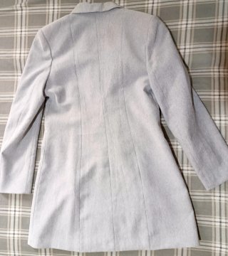 Traje de chaqueta y pantalón gris Talla S