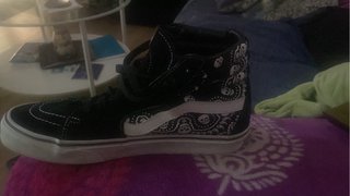 Botas Vans Sk8-Hi Calaveras Talla 41