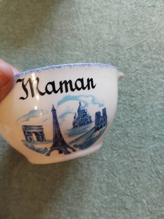 Coppia tazze Maman e Papa