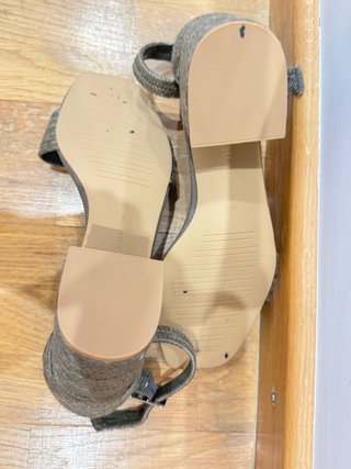 Sandalias Pull and Bear Talla 38 Tacón