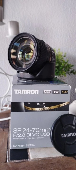 Objetivo Tamron SP 24-70mm f/2.8 Di VC USD Nikon