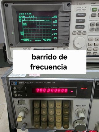 Hewlett Packard 8660C Generador RF 1 - 2600 MHz