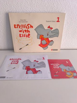 Método infantil inglés English with Ellie 1, 2, 3