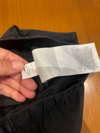 Pantalón corto deportivo Nike negro