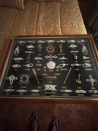 Cuadro decorativo nudos marineros