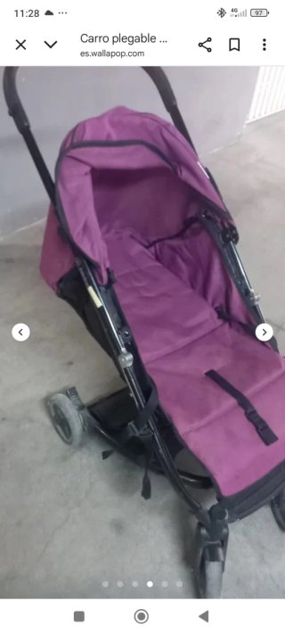 Carro de paseo plegable