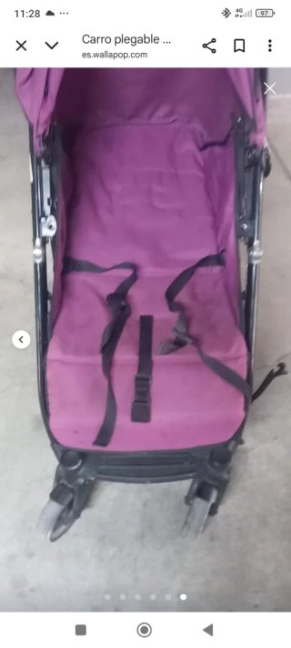 Carro de paseo plegable