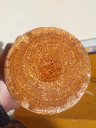 Pestello e Mortaio in Legno Decorato
