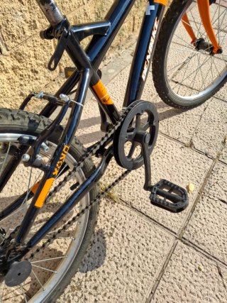 Bicicleta infantil 20 pulgadas naranja