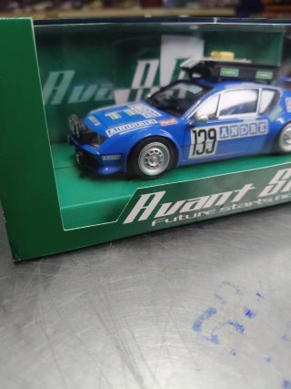 Scalextric Alpine A310 Avant Slot Rally Dakar