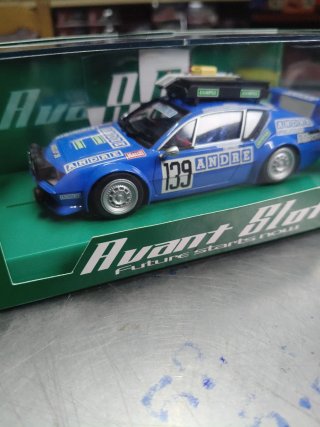 Scalextric Alpine A310 Avant Slot Rally Dakar