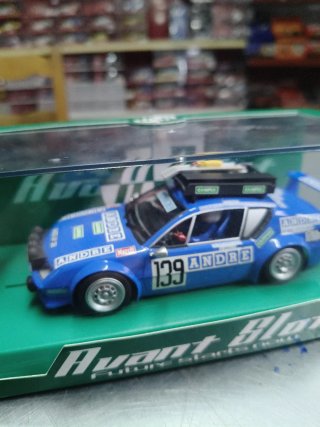 Scalextric Alpine A310 Avant Slot Rally Dakar