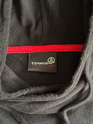 Sudadera Ternua Talla L Negra Multicolor