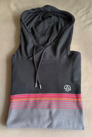 Sudadera Ternua Talla L Negra Multicolor