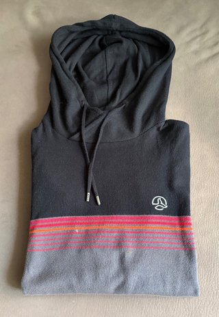 Sudadera Ternua Talla L Negra Multicolor