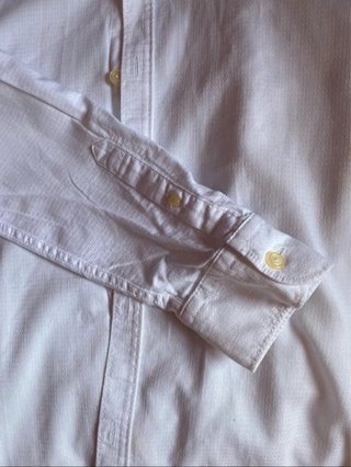 Camisa blanca manga larga Talla S