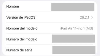 iPad Air M3 Plata 128Gb