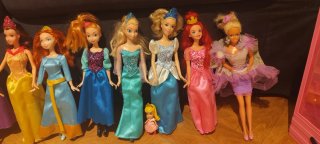 Set Principesse Disney Barbie, Armadio per vestiti e animali