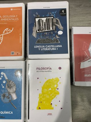 Libros 1 bachiller cientifico