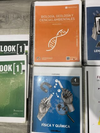 Libros 1 bachiller cientifico