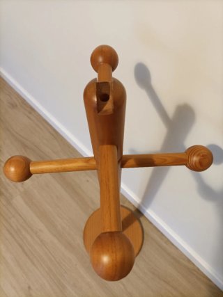 Perchero infantil madera maciza 96cm