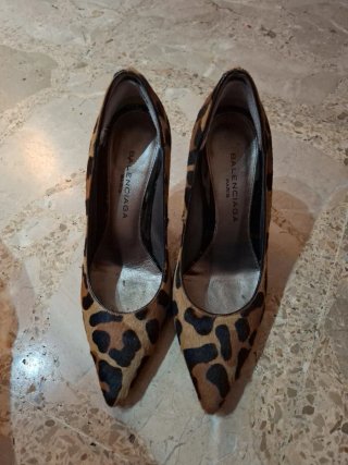 Zapatos Salón Balenciaga Animal Print