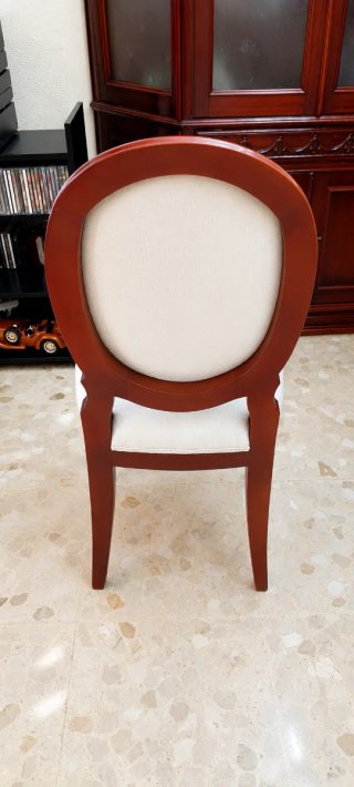 Mesa Provenzal Madera y 6 Sillas