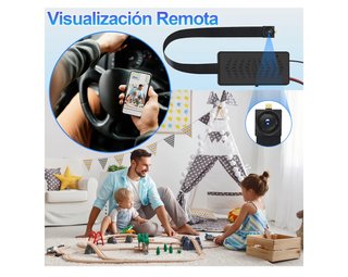 Mini Cámara Espía Botón WiFi 1080P