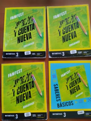 Matemáticas 3, Lengua, Naturales, Religion, Arte