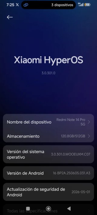 XIAOMI REDMI 5G Verde