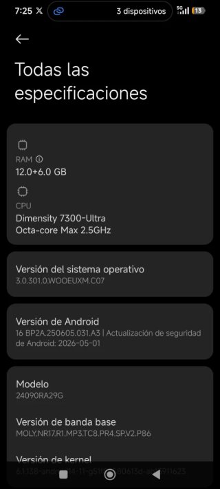 XIAOMI REDMI 5G Verde