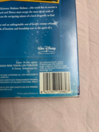 VHS Disney Los Rescatadores - Aprende Inglés