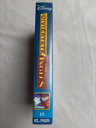 VHS Disney Los Rescatadores - Aprende Inglés