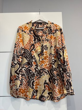 Blusa estampada mujer