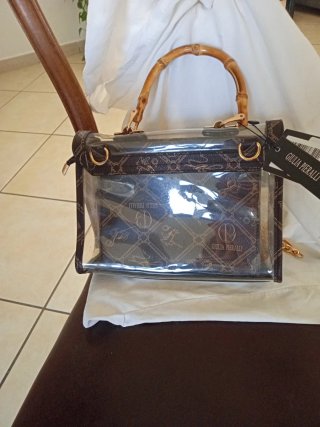 Borsa Giulia Pieralli Trasparente Bamboo