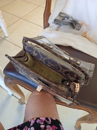 Borsa Giulia Pieralli Trasparente Bamboo