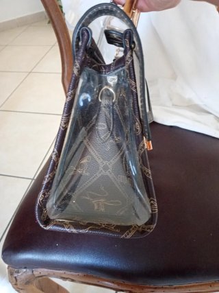 Borsa Giulia Pieralli Trasparente Bamboo