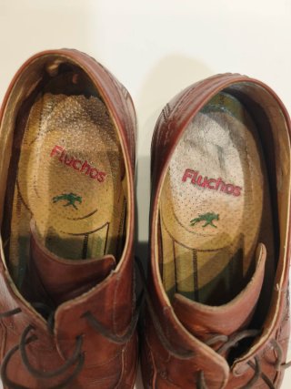 Zapatos vestir Fluchos marrones talla 40