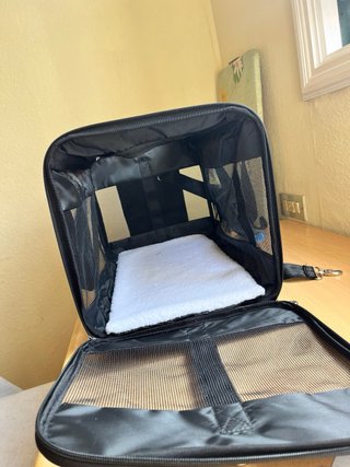 Transportín perro/gato negro