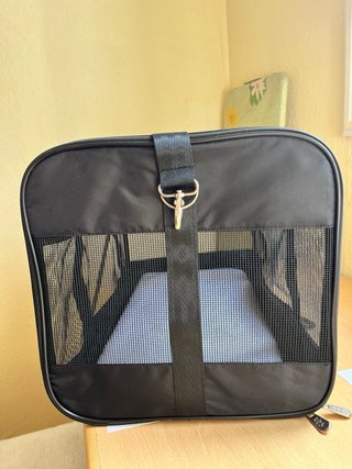 Transportín perro/gato negro