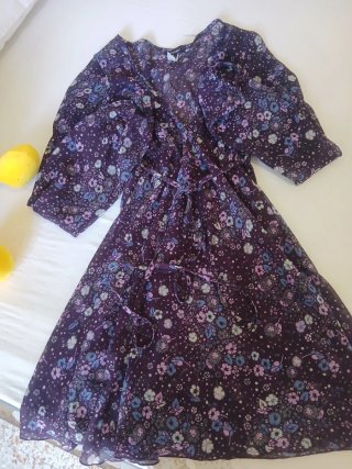 Denny Rose Abito Viola Taglia S