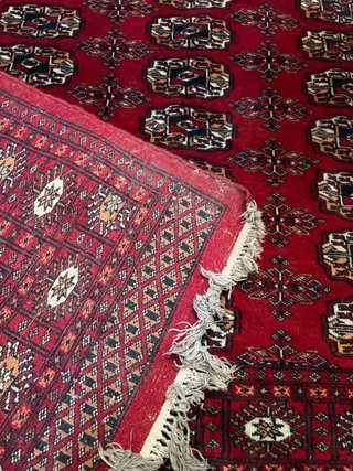Alfombra Oriental Roja 180x125 Hecha a Mano