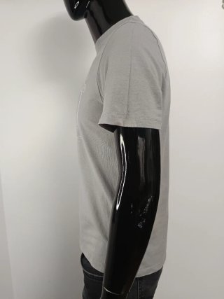 Camiseta Gris Estampada Primark