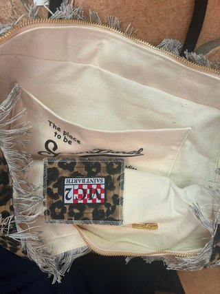 Borsa Saint Barth leopardata