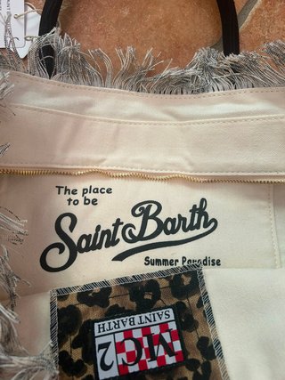 Borsa Saint Barth leopardata