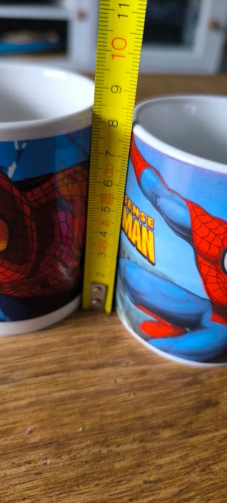 2 Mug/tazas de Spiderman