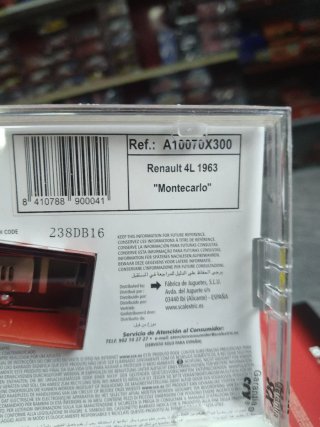 Scalextric Renault 4L Montecarlo 44
